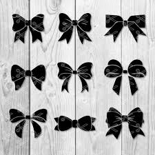 Download Bow Svg Png Dxf Cut Files
