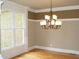 High Chair Rail Dining Room Interiors Two Tone Walls Dream Dining Room