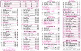 Goshen Chinese Kitchen Restaurant Menu