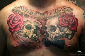 The chest has become an ideal spot for tattoos because the big surface area allows artists to draw a lot of stuff. 50 Classic Flowers Tattoos For Chest