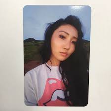 Mamamoo Hwasa Official Photocard 6th Mini Album Yellow Flower Ver The Most Beautiful Girl Hwasa Mamamoo