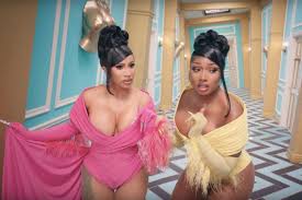 Watch Cardi B And Megan Thee Stallion S Music Video For New Single Wap In 2020 Cardi B Iconic Women Kylie Jenner