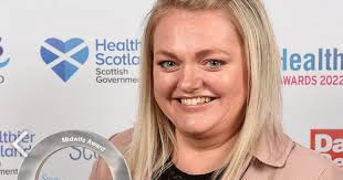West Lothian midwife wins glittering award after nomination from patient