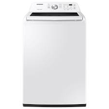 In 2011, the company's washers and dryers were ranked highest in samsung washers range in price from about $700 to $1,700. Samsung 4 5 Cu Ft Top Load Washer With Vibration Reduction Technology Wa45t3200aw Superco Appliances Furniture Home Design