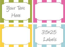 Our label templates are designed to look good and communicate all the necessary information if you want to get more creative, you can tap into thousands of free graphics, icons and shapes to. Pin On New Templates