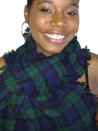 Blue Green Black Plaid Scarf for Men Women Unisex
