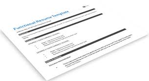 Group your professional accomplishments by field or area and then list more details underneath with bullet points. Free Functional Resume Template Sample Word Format