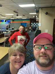 Social gathering at Lakeside Lanes for candlepin bowling