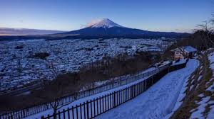 Timelapse Fuji Sunrise Winter Season Japan Video By C Lkunl Stock Footage 272391266
