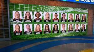 Seventeen out of the 18 players on the. Here Are The 18 Us Olympic Women S Soccer Team Players Heading To Tokyo Gma