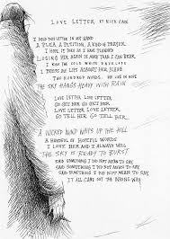 Chris Riddell Love Letter By Nick Cave 1 Nick Cave Love Letters Life Quotes