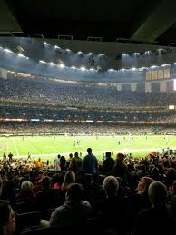 Mercedes Benz Superdome Section 119 Home Of New Orleans Saints