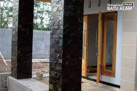 Batu alam yang menghiasi lantai dua. 15 Inspirasi Batu Alam Untuk Pilar Terbaru 2018 Jual Batu Alam Terlengkap Dijakarta