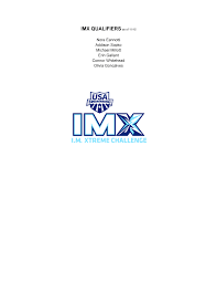 IMX QUALIFIERS