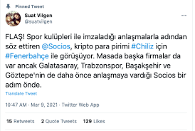Jul 14, 2021 · fenerbahçe coin 27 temmuz itibari ile binance üzerinden listelenecek. Fenerbahce Ile Ilgili Yeni Kripto Para Ve Chiliz Iddiasi Cointurk