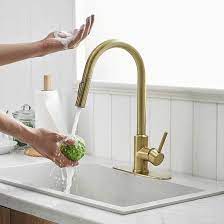 Enjoy free shipping on most stuff, even big stuff. Novel Automatic Pull Down Touch Single Handle Kitchen Faucet Reviews Wayfair