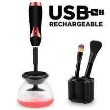 Black And Decker Cordless Stick Vacuum Hsvb420j Molero Electric Makeup Brush Cleaner Usb Rechargeable Machine Auto Professional Washing Cosmet Makeup Brush Cleaner How To Clean Makeup Brushes Cosmetic Tools