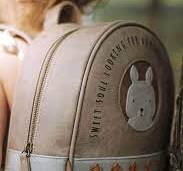 Raketen Rucksack für Kinder - veganes Kunstleder & Handmade