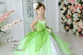 Princess Tiana Dress For Girl By Costa Blace Beautiful Wedding Flower Girl Gown Kid Disney Cosplay C In 2020 Flower Girl Outfits Princess Tiana Dress Flower Girl Gown