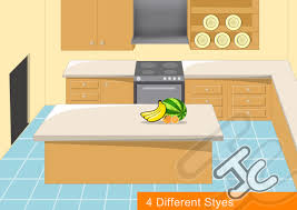 Download cartoon kitchen stock photos. Kitchen Background 4 Styles Opengameart Org