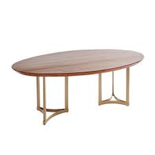 Chester Brown Wood 82 Oval Dining Table In 2020 Oval Table Dining Oval Wood Coffee Table Dining Table