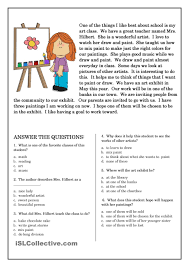 Full 59088 Reading Comprehension For Beginner And Elementary Students 5 Esl Reading Comprehension 2nd Grade Reading Worksheets Reading Comprehension Worksheets