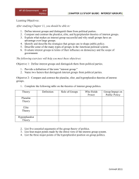 Capradio provides a trusted source of information, music and entertainment for curious and thoughtful people. Chapter 11 Study Guide Interest Groups