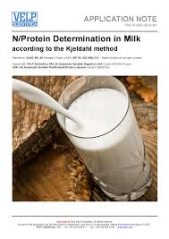 Determination Of Protein Content In Milk And Milk Products Using Kjeldahl  Method ? - Youtube