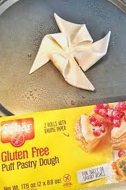 Preheat the oven to 450° f. How To Use Schar Gluten Free Puff Pastry Dough Celiac And The Beast Gluten Free Puff Pastry Schar Gluten Free Gluten Free Pastry