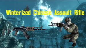 It gives +3 science, +3 small guns, and +3 lockpicking. Lets Glitch Fallout 3 Winterized Chinese Assault Rifle Youtube
