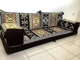 Arabic Sofa Arabic Couch Arabic Floor Seating Arabic Majlis Floor Couch In 2020 Floor Couch Floor Seating Traditional Living Room Furniture