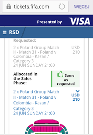 Dziś wieczorem we wrocławiu zmierzą się piłkarze reprezentacji polski i rosji. Bilet Ms W Rosja Polska Kolumbia 2 Szt 7200641345 Oficjalne Archiwum Allegro