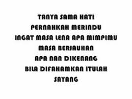 Tanya sama hati & pick your colours. Itulah Sayang The Ramlees Lirik Chord Youtube