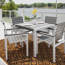 Polywood Mod 30 Square Dining Table Polywood Outdoor Furniture Outdoor Furniture Patio Dining Set
