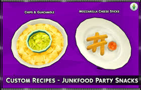 Custom Recipe Junkfood Party Snacks En 2020