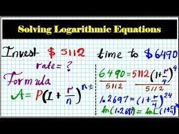 How To Calculate Compound Interest Find Rate Compunded K N Times A Year Algebra 2 Al2 U4l7 Youtube