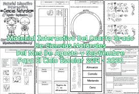 Mediante estos libros aprenderás y ampliarás nuevos conocimientos y destrezas fundamentales para el área de ciencias naturales. Material Interactivo Del Cuarto Grado De Ciencias Naturales Del Mes De Agosto Y Septiembre Para El Ciclo Escolar 2019 2020 Material Educativo