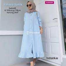 Baju tunik aneka koleksi tunik muslimah terkini elevenia untuk menggunakan baju tunik muslimah dengan tepat sebagai seorang muslimah anda harus menerapkan beberapa tips sebagai sumber gambar : Velove Tunik Bahan Balotelli Kancing Aktif Ready Stock New Arrival Di Solo Tribunjualbeli Com