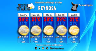 Tiempo reynosa, pronóstico del tiempo para 7 días. Meteorologia Tamaulipas On Twitter Frontera Tamps Nuevolaredo Reynosa Riobravo Matamoros Pronostico Del Tiempo Para Los Proximos 5 Dias Pendientes A La Evolucion Del Pronostico Https T Co Mj6a0s7aoq