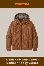 Patagonia Women S All Seasons Hemp Canvas Bomber Hoody Jacket Jackets Hoodie Jacket Hoodies
