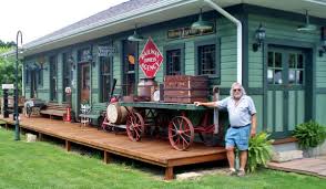 Welcome to backyard train co. All Aboard Millsboro Man Conducts Backyard Railroad Museum Local News Heraldstandard Com