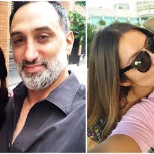 Marlene Favela y esposo, muy enamorados