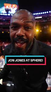 UFC heavyweight champion Jon ‘Bones’ Jones is here at Sphere for #UFC306 🏆  #ufc #ufcvideo #jonjones #jonbonesjones #ufcfighter #sphere
