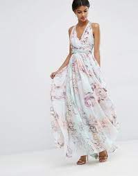 I Love A Dress That Bridesmaids Will Adore Just As Much As Brides And This Is One A Flat Maxi Bridesmaid Dresses Floral Bridesmaid Dresses Maxi Dress Wedding