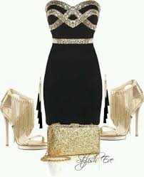 After 5 Black And Gold Outfit Fashion Vegas Outfit