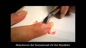 Shellac mit aceton zu entfernen klappt nur, wenn es sich um original shellac handelt. Wie Man Uv Gel Nagellack Wieder Runter Bekommt Sensationail