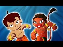 Chhota Bheem Aur Bajrangi Ek Saath Hanuman In Dholakpur Youtube Hanuman Disney Characters Mario Characters