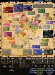 ヴァナゼロ アビセアコンシュタット地図