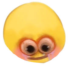 A yellow face with raised eyebrows, a small, closed mouth, wide, white flushed face was approved as part of unicode 6.0 in 2010 and added to emoji 1.0 in. Meme Cute Shy Smiley Cursed Cursedemoji Emoji Memes Freetoedit Remixit Emoji Meme Cute Memes Quality Memes