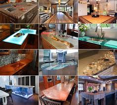 From concrete to quartzite, these kitchen countertop ideas transform surfaces into a striking statement. Modern Kitchen Countertops From Unusual Materials 30 Ideas